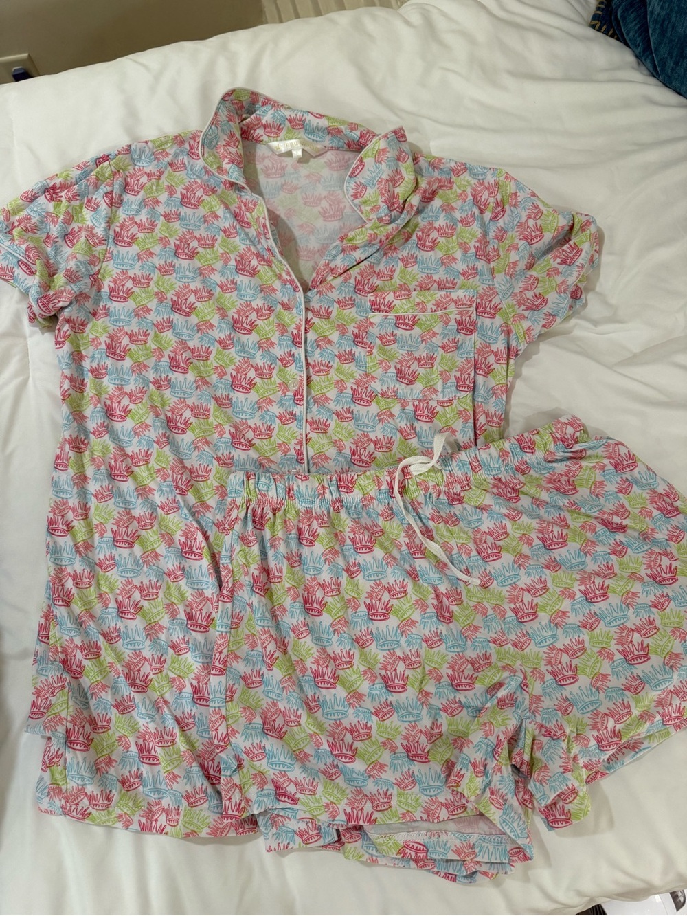 The Royal Standard Crown Pajama Set